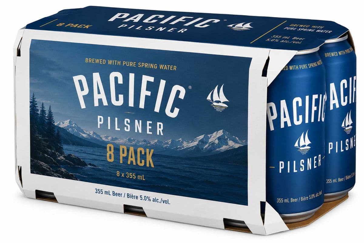 Pacific Pilsner 8 pack (8 x 355ml)