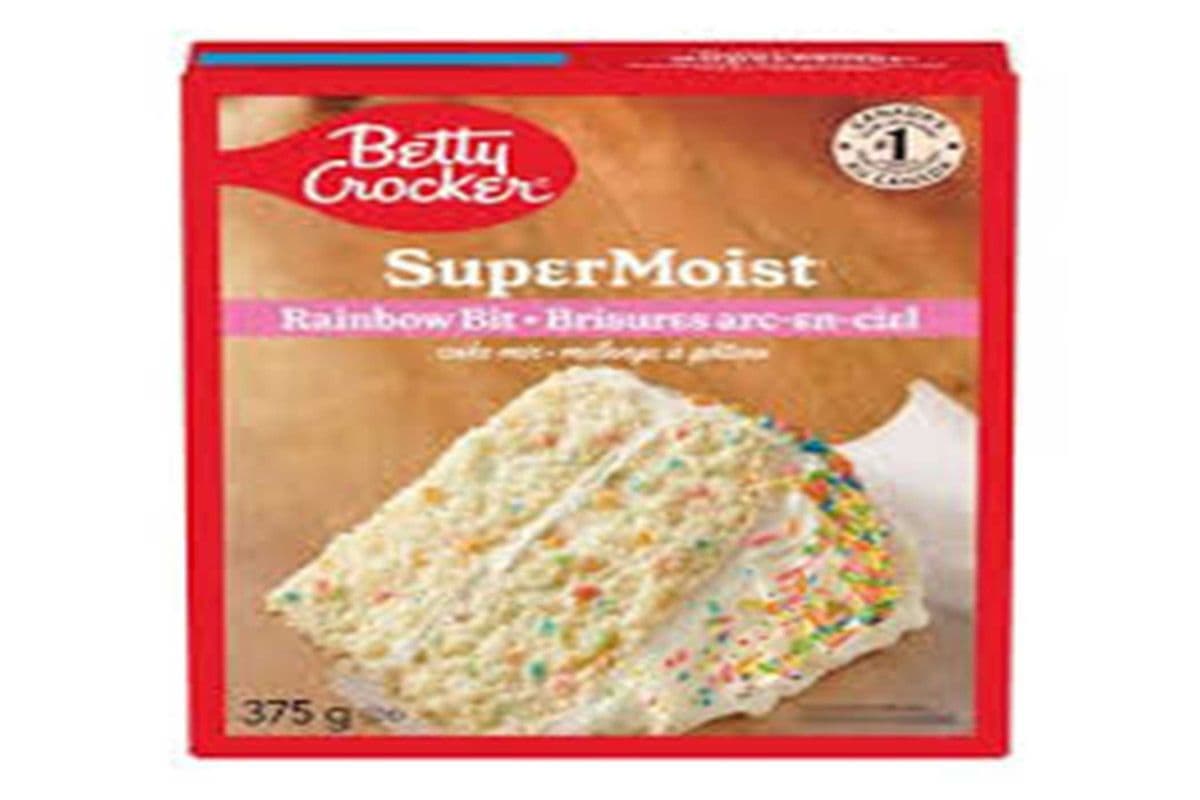 Betty crocker cake mix rainbow bit (375 g)