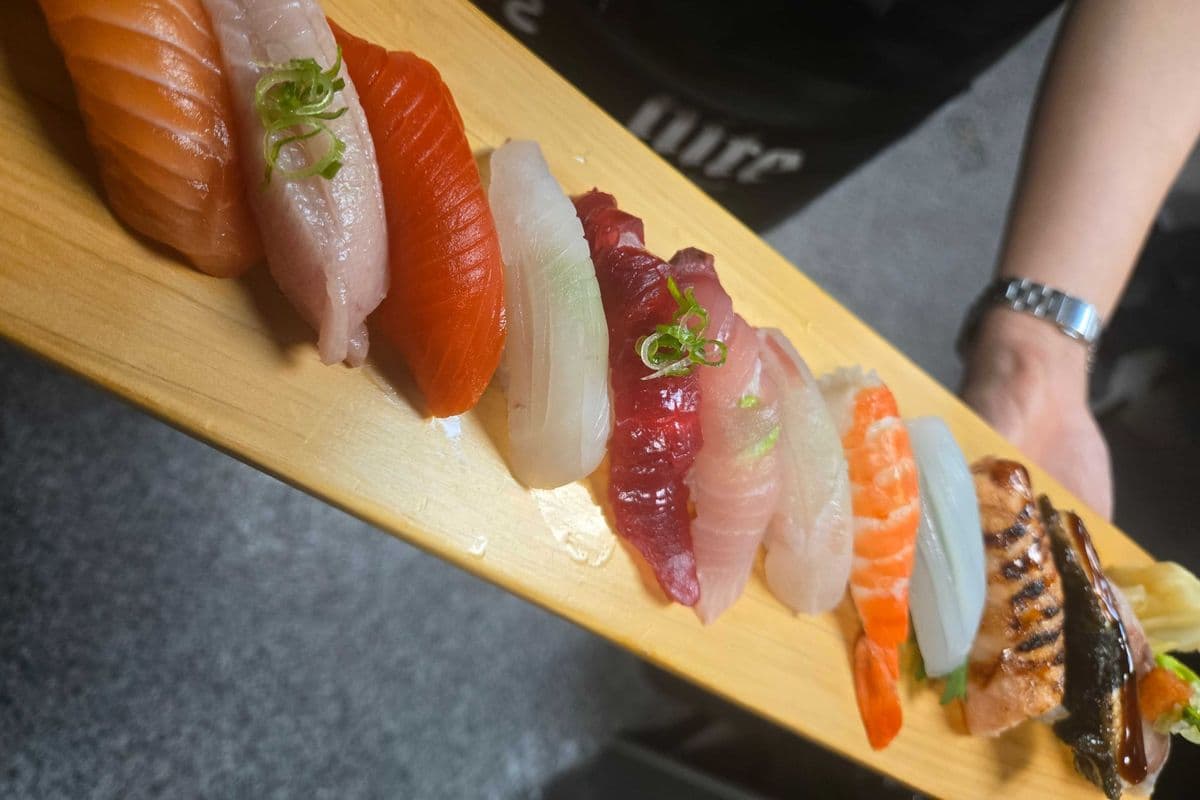 Deluxe assorted sushi