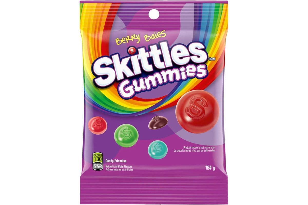 Skittles Gummies Wild Berry Soft Candy (164.4 g)