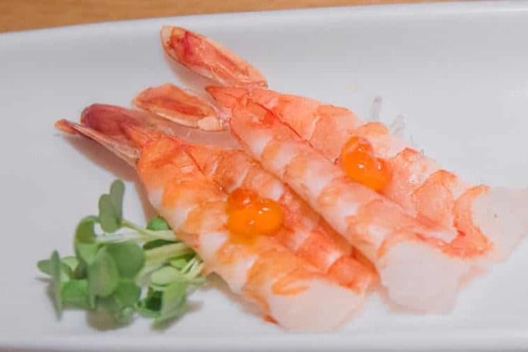 Shrimp (Ebu) Sashimi