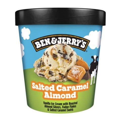 Ben & Jerry's Salted Caramel Almond Ice Cream 473 mL