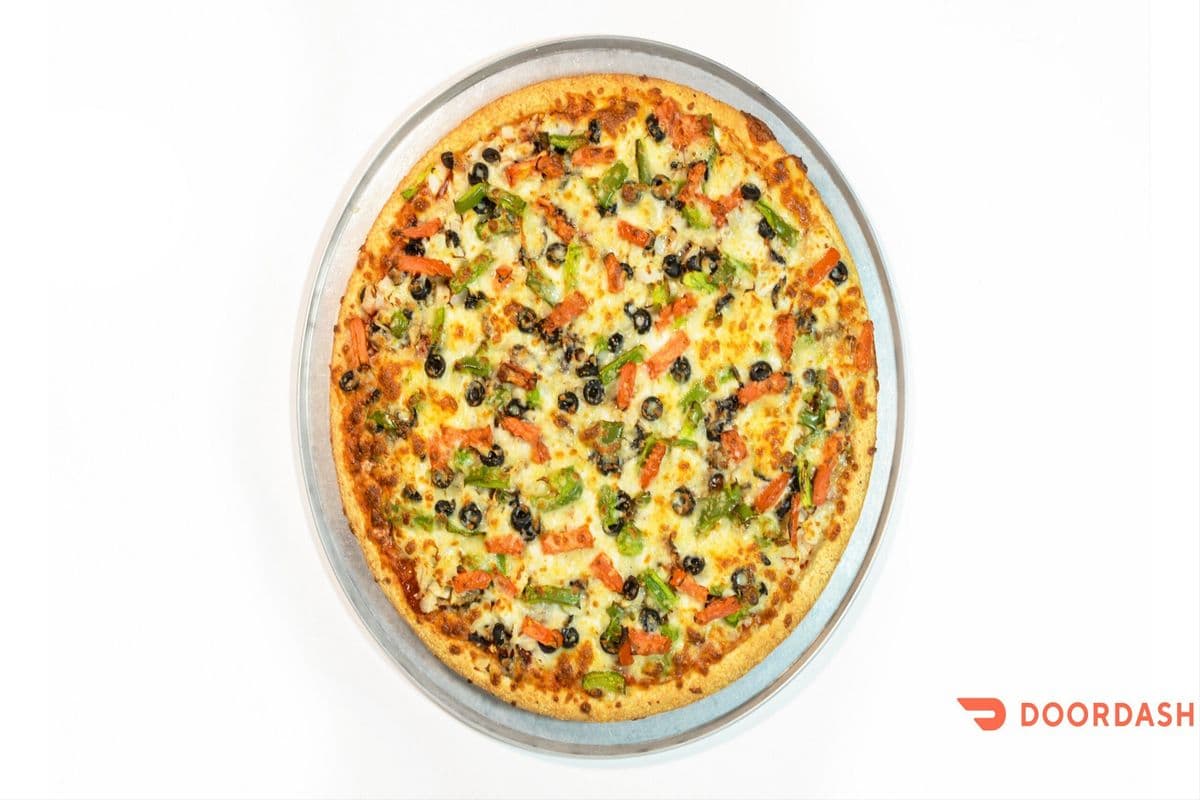 11. 12" Medium Vegetarian Pizza