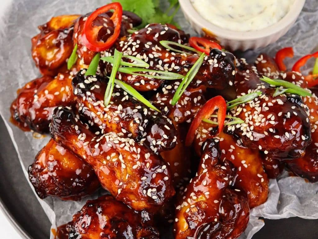 Honey garlic Wings
