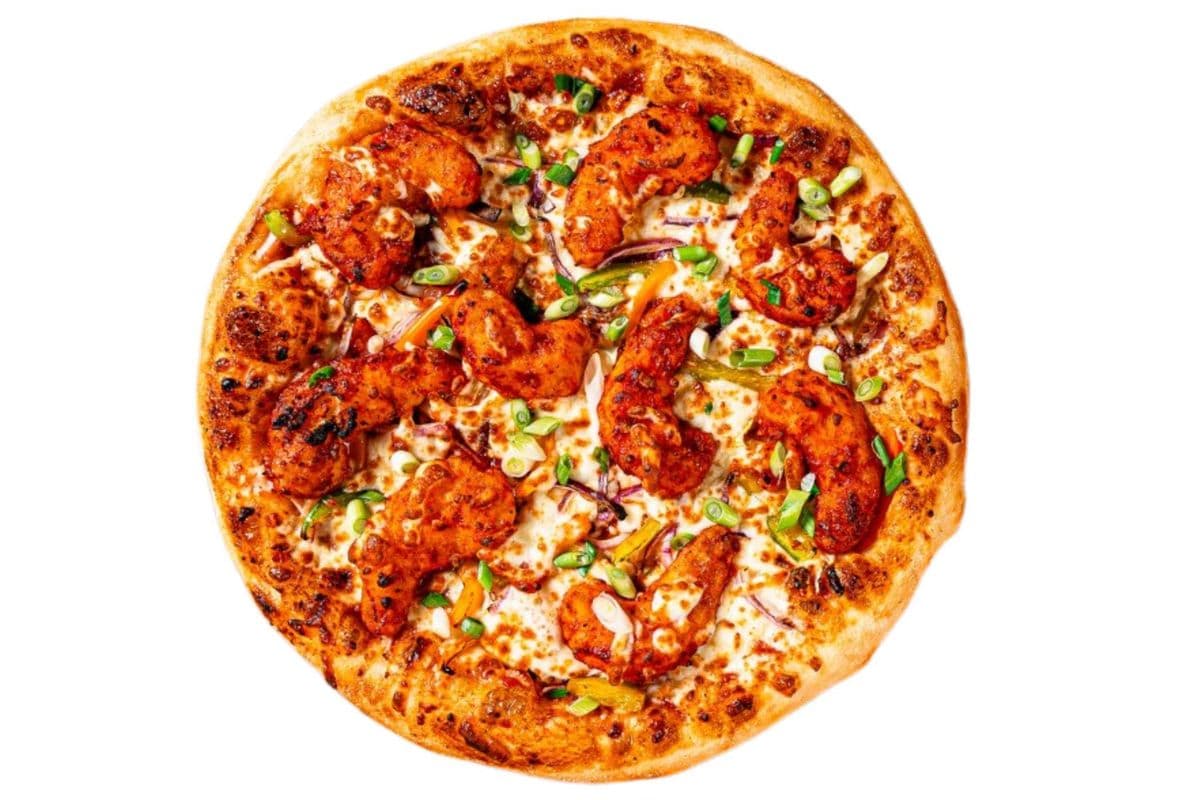 Chilli Garlic Shrimp Pizza