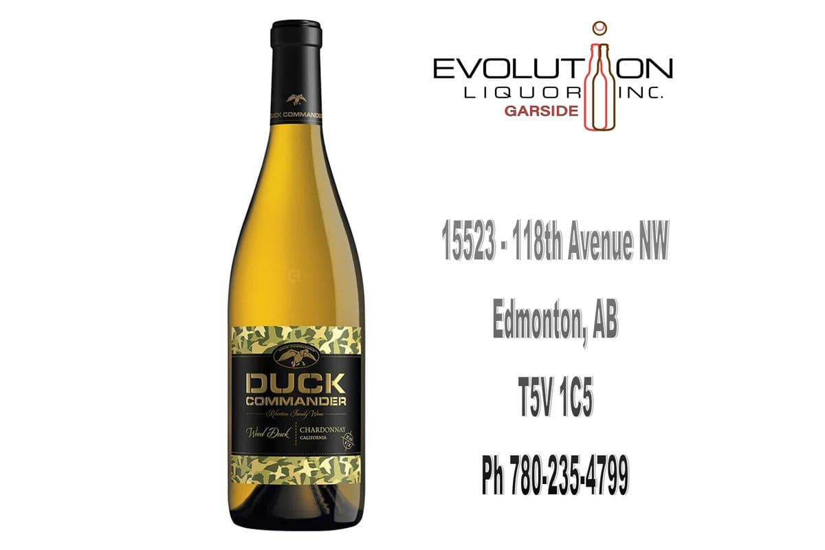 Duck Commander Chardonnay 2012 (1 x 750ml Glass Bottle)