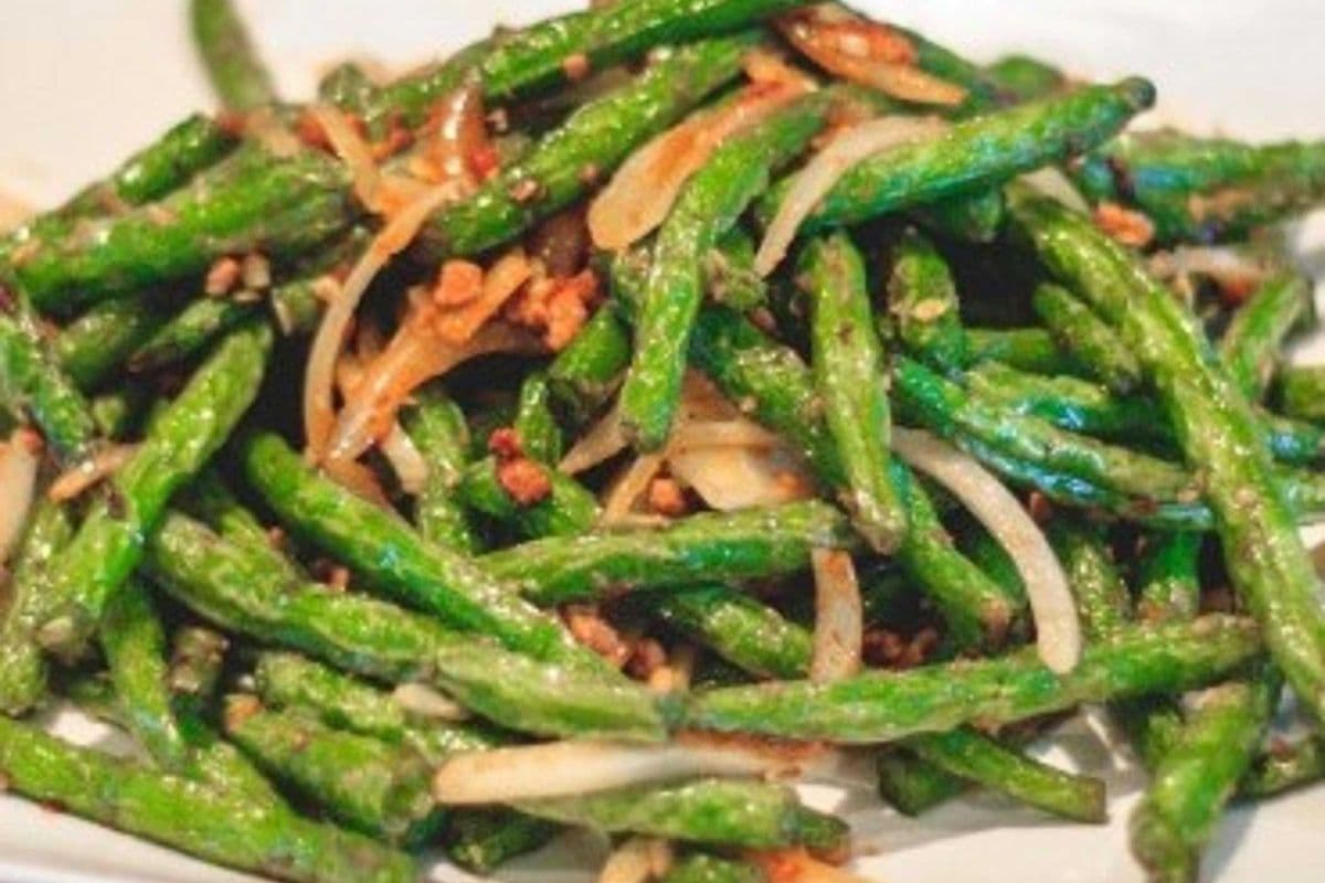 V10. Szechuan String Beans
