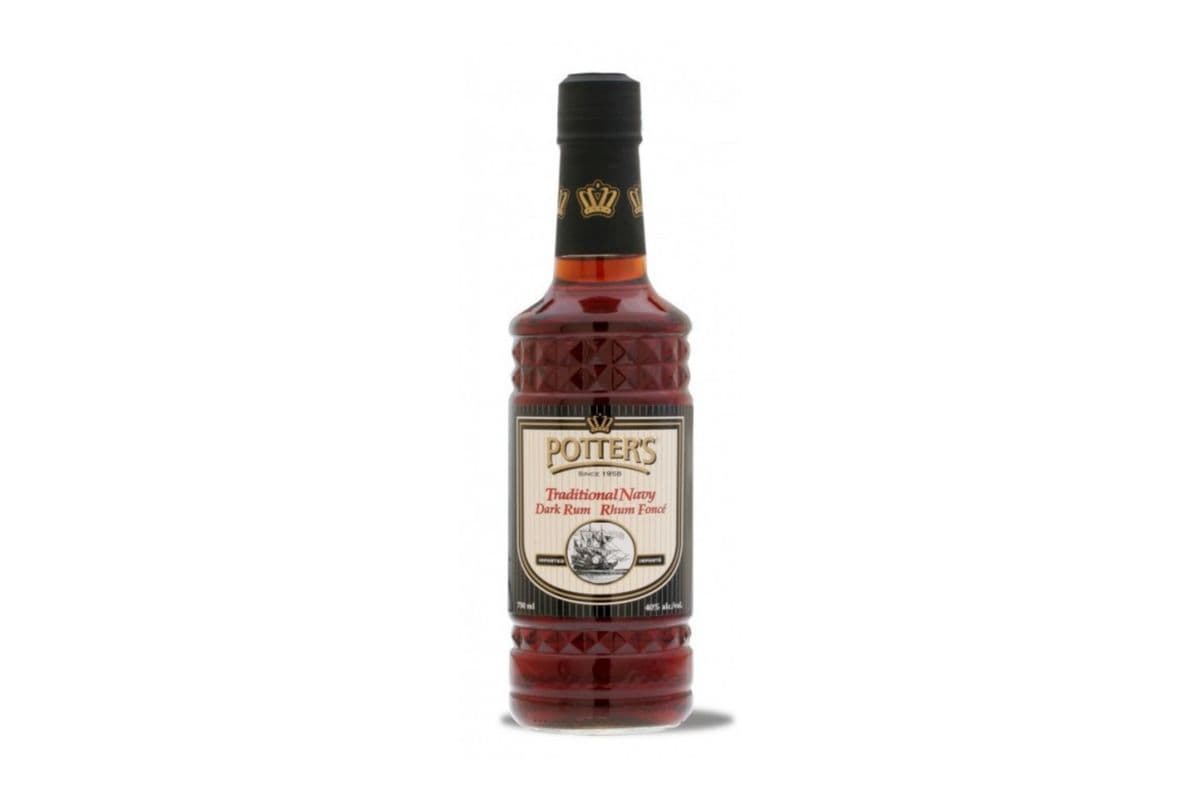 Potters Dark Rum (750 ml)