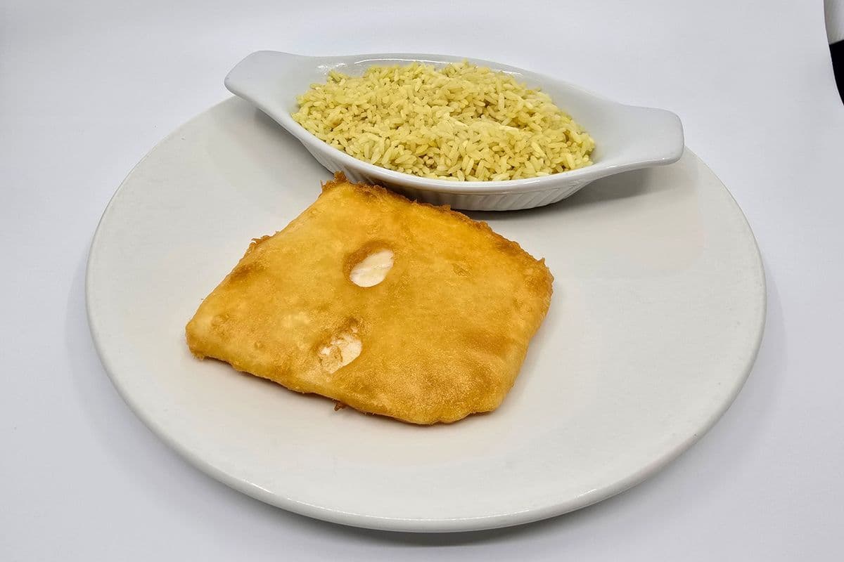 Halibut and Rice