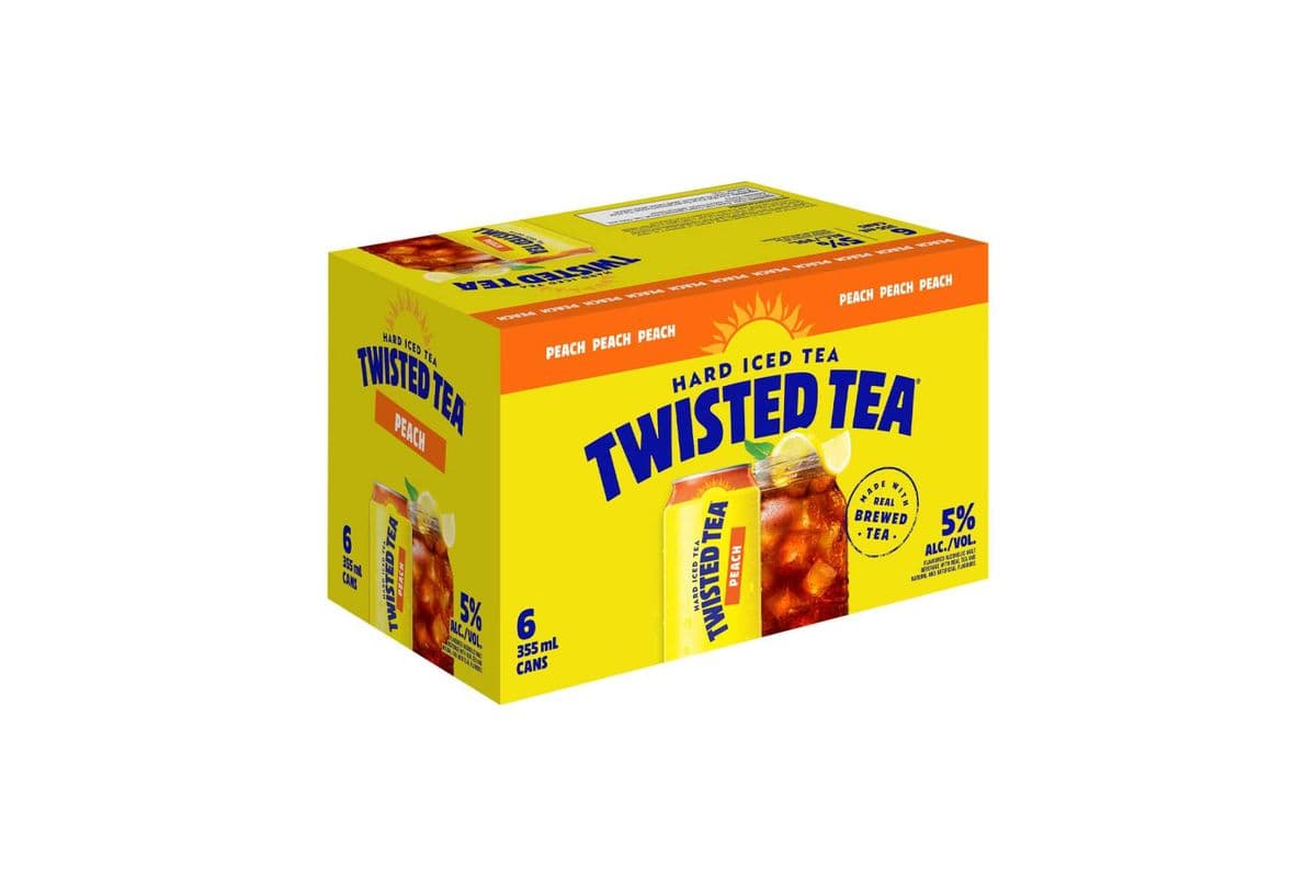 Twisted Tea Peach (6 x 355mL Cans)