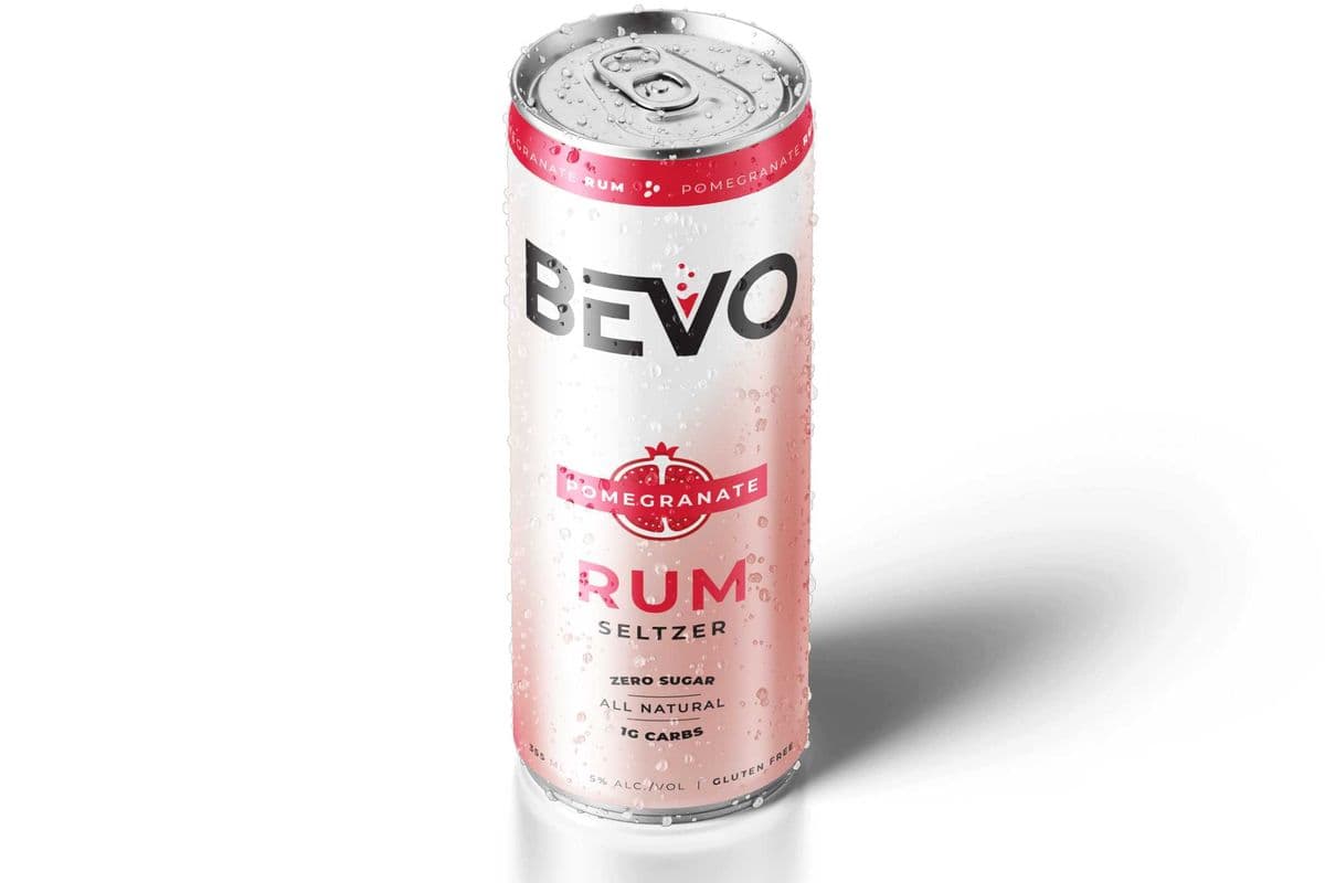 bevo rum seltzer : POMEGRANATE (1 x 355)