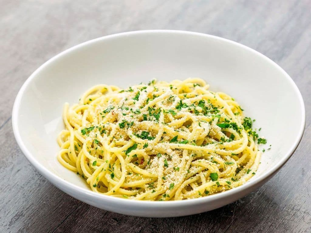 Spaghetti Aglio E Olio Pasta