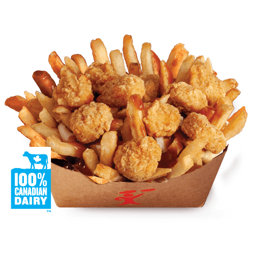 Popcorn Chicken Poutine