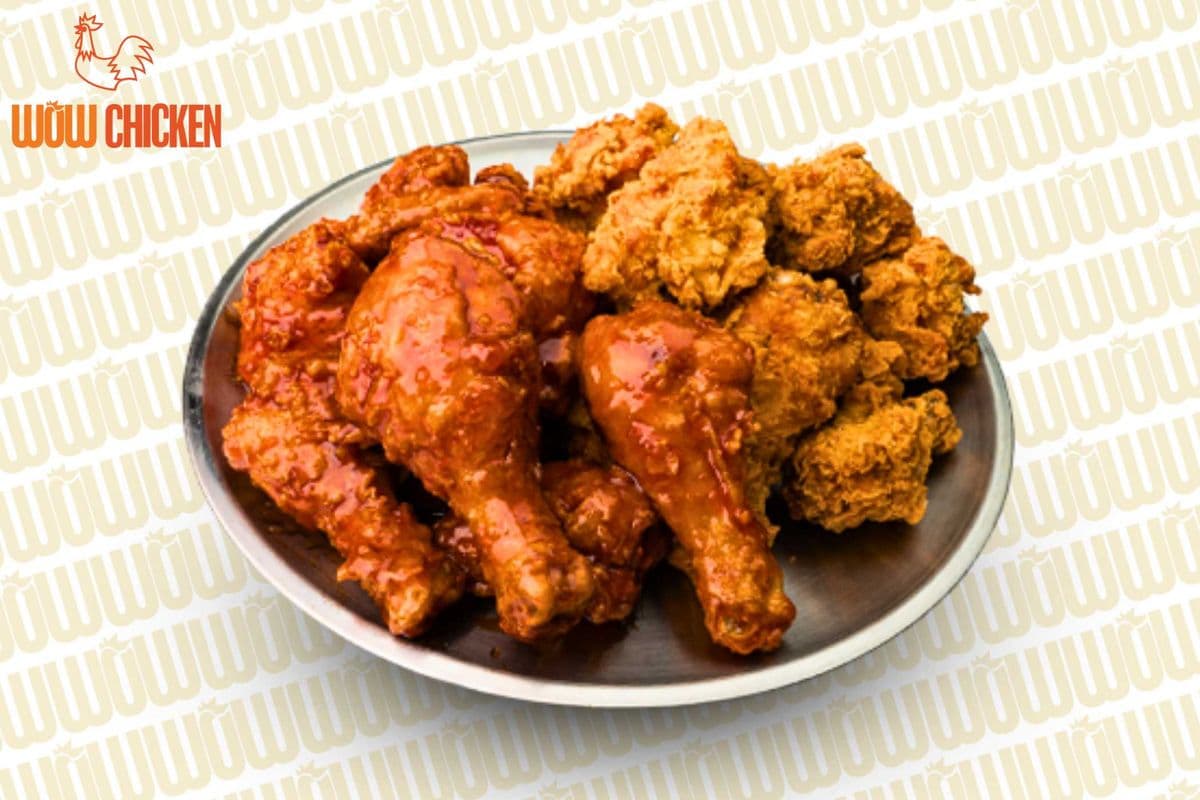 SEASONED CHICKEN MIX- HALF & HALF