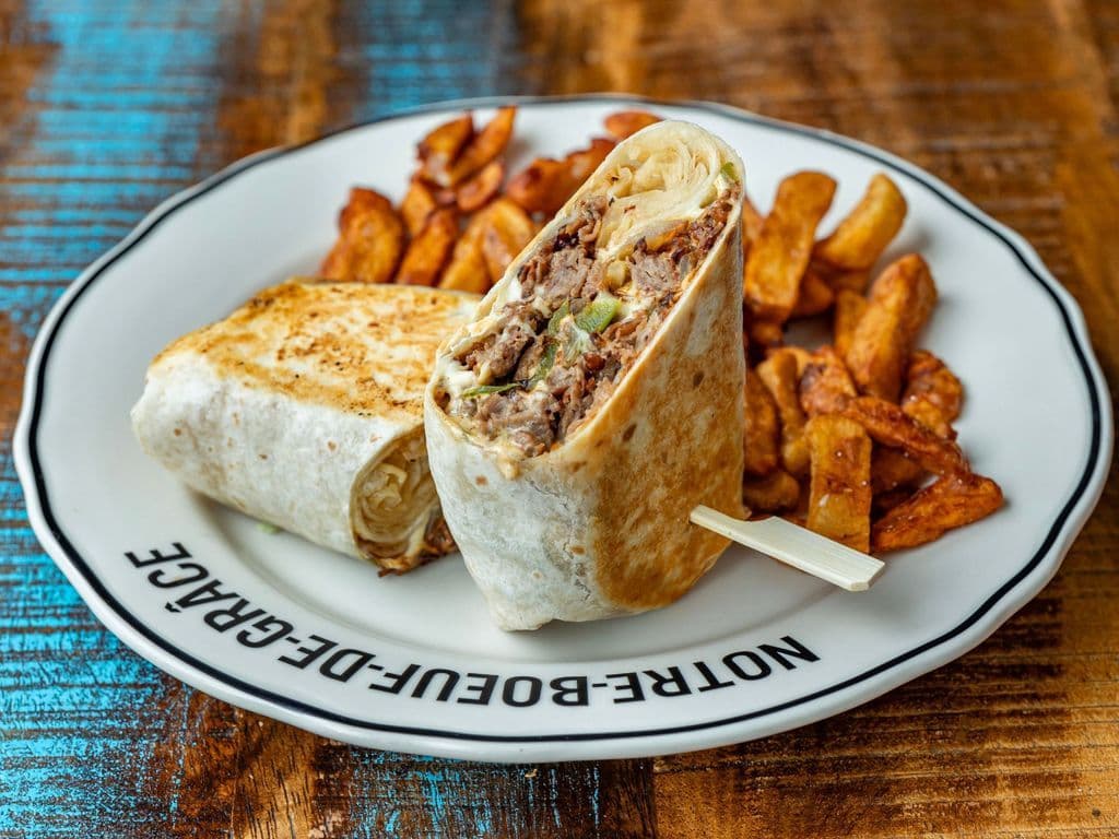 WRAP STEAK FROMAGE/ STEAK & CHEESE WRAP
