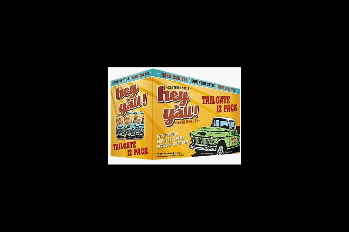 Hey Y'all Tailgate Ice Tea (12 Cans) (12 x 12*355ml)