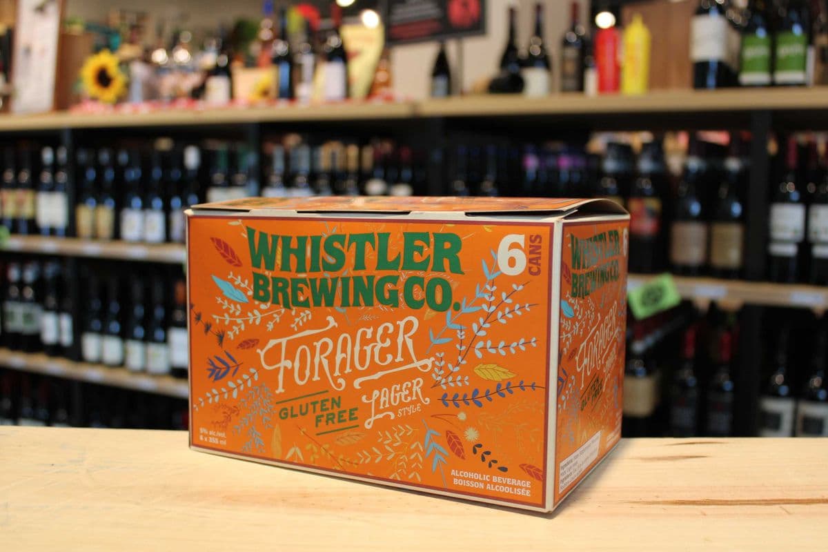 Whistler Forager Gluten Free Lager (6 x 355 ml)