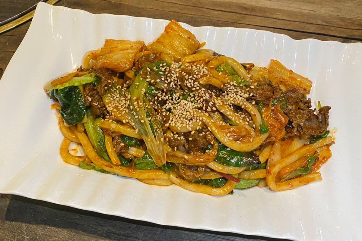 J15. Kimchi Fried Udon