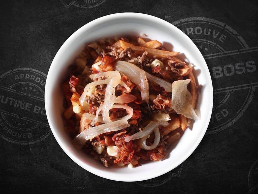 Poutine Boeuf Bacon Oignon