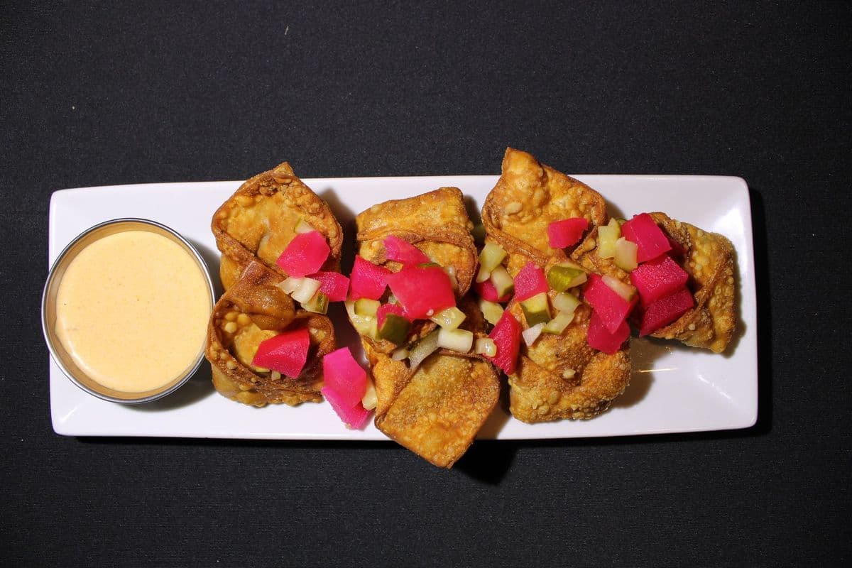 Shawarma Chicken Wontons