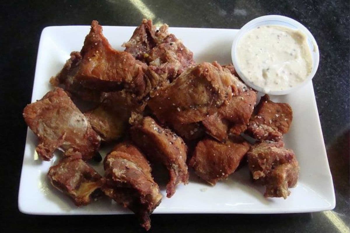 Pork crispy dry ribs