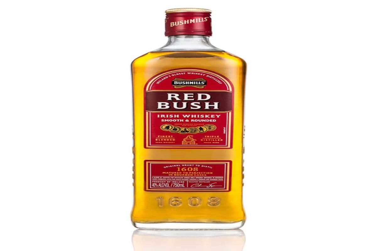 BUSHMILLS RED BUSH IRISH WHISKEY 750 ML (1 x 750 ML)