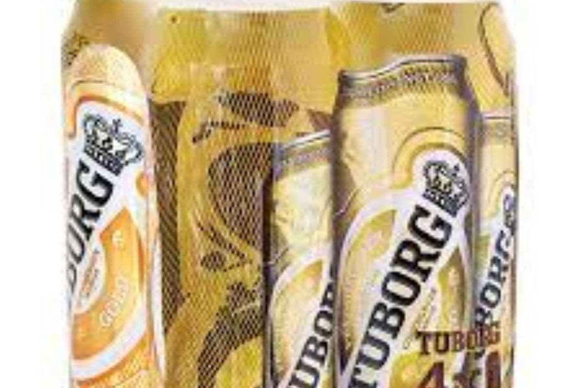 TUBORG GOLD 4 CANS (1 x 4x500.00 Ml)