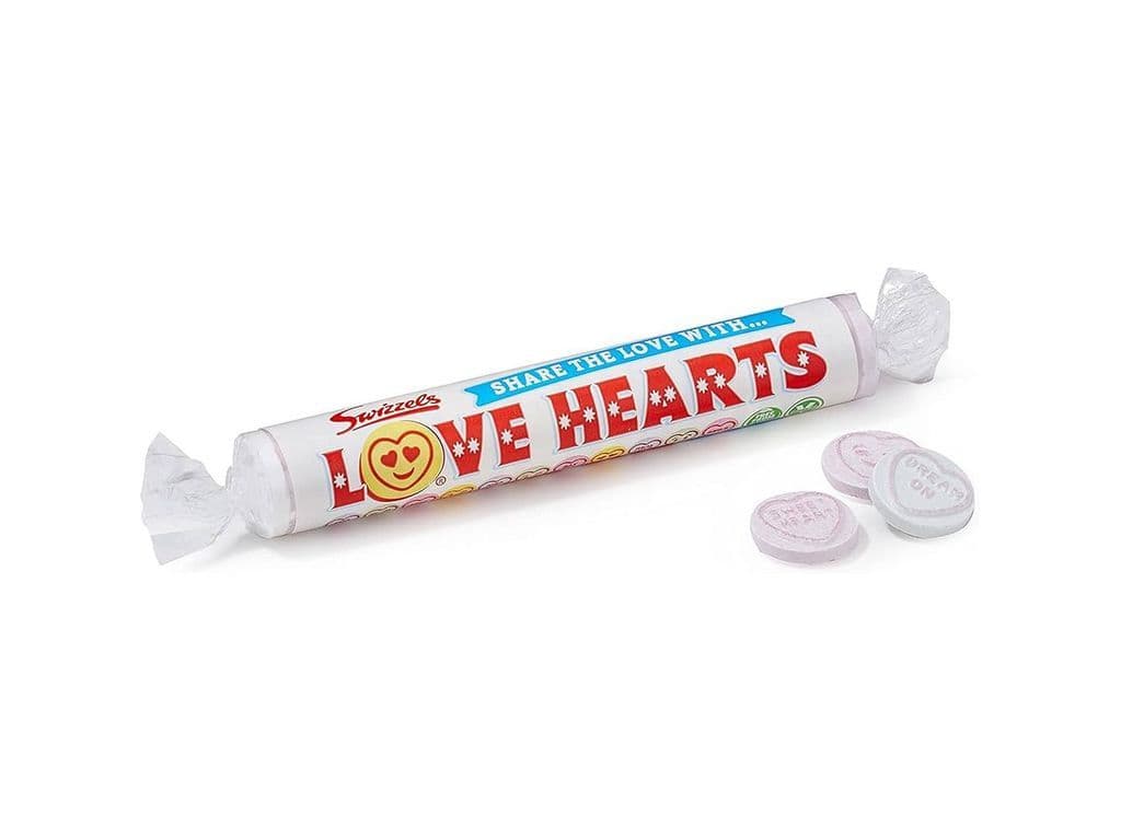 Swizzels Lovehearts UK Chalk Candy