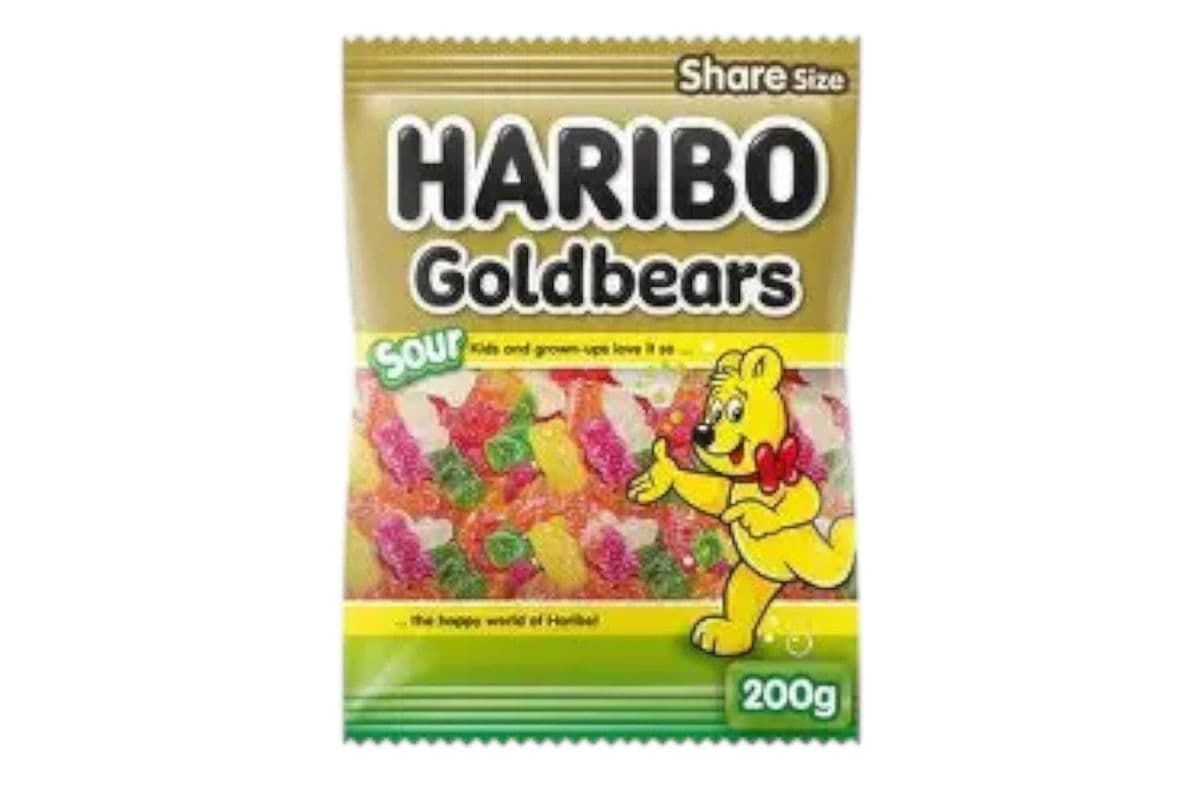 Haribo Goldbears Sour (127g) (110 Cal)