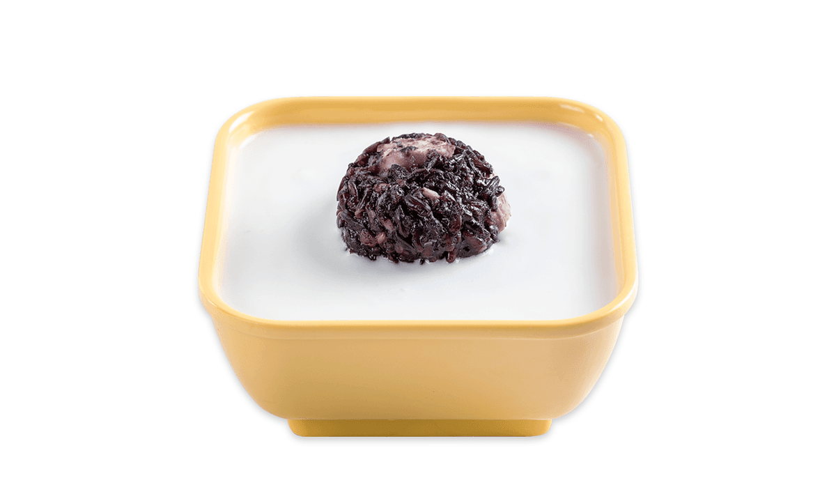 Almond Soup and Thai Black Glutinous Rice - 杏仁糊加黑糯米