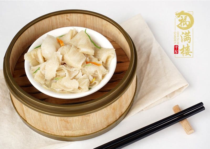 7. Beef Omasa with Ginger and Green Onion