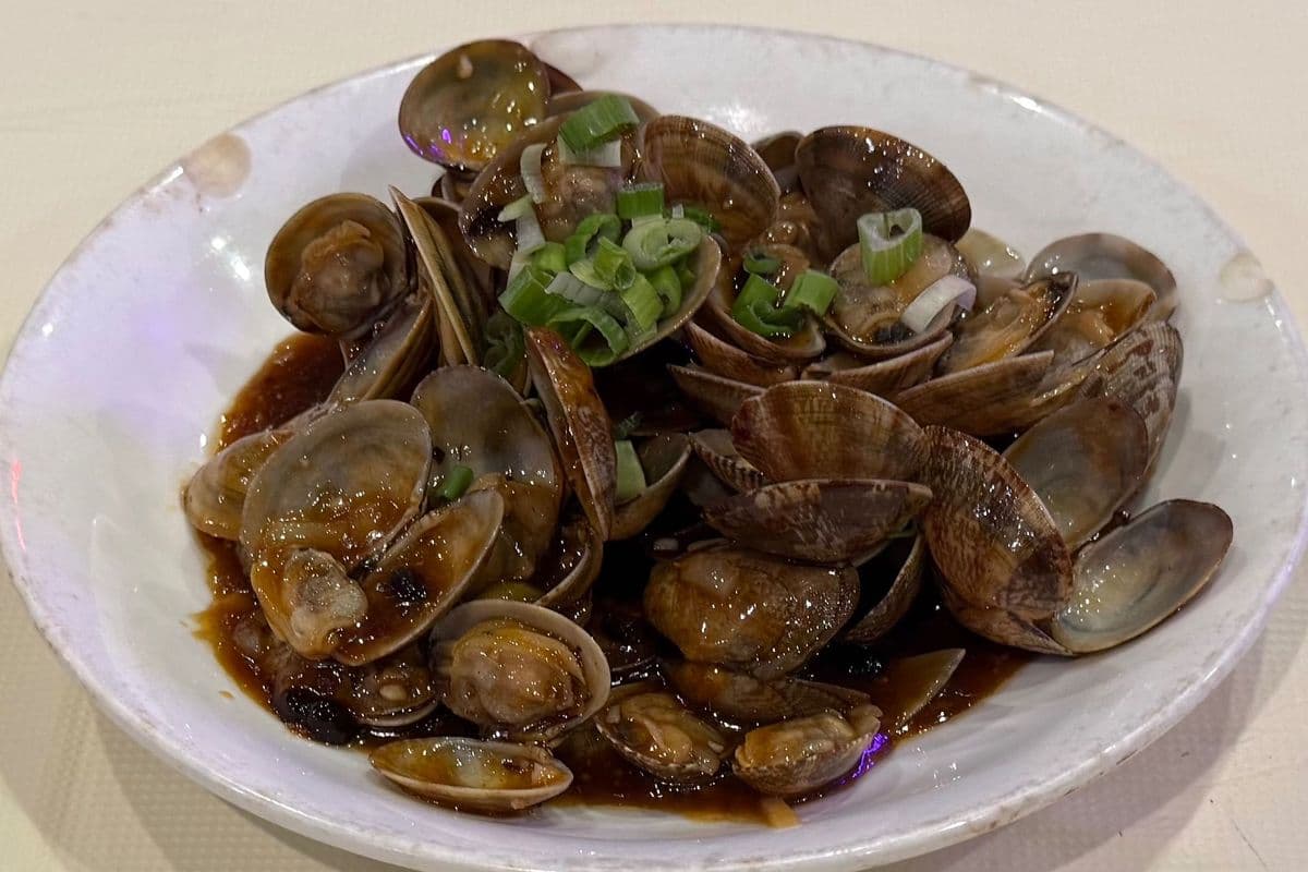 Stir Fried Clam w. Black Bean Sauce 豉汁炒花蛤