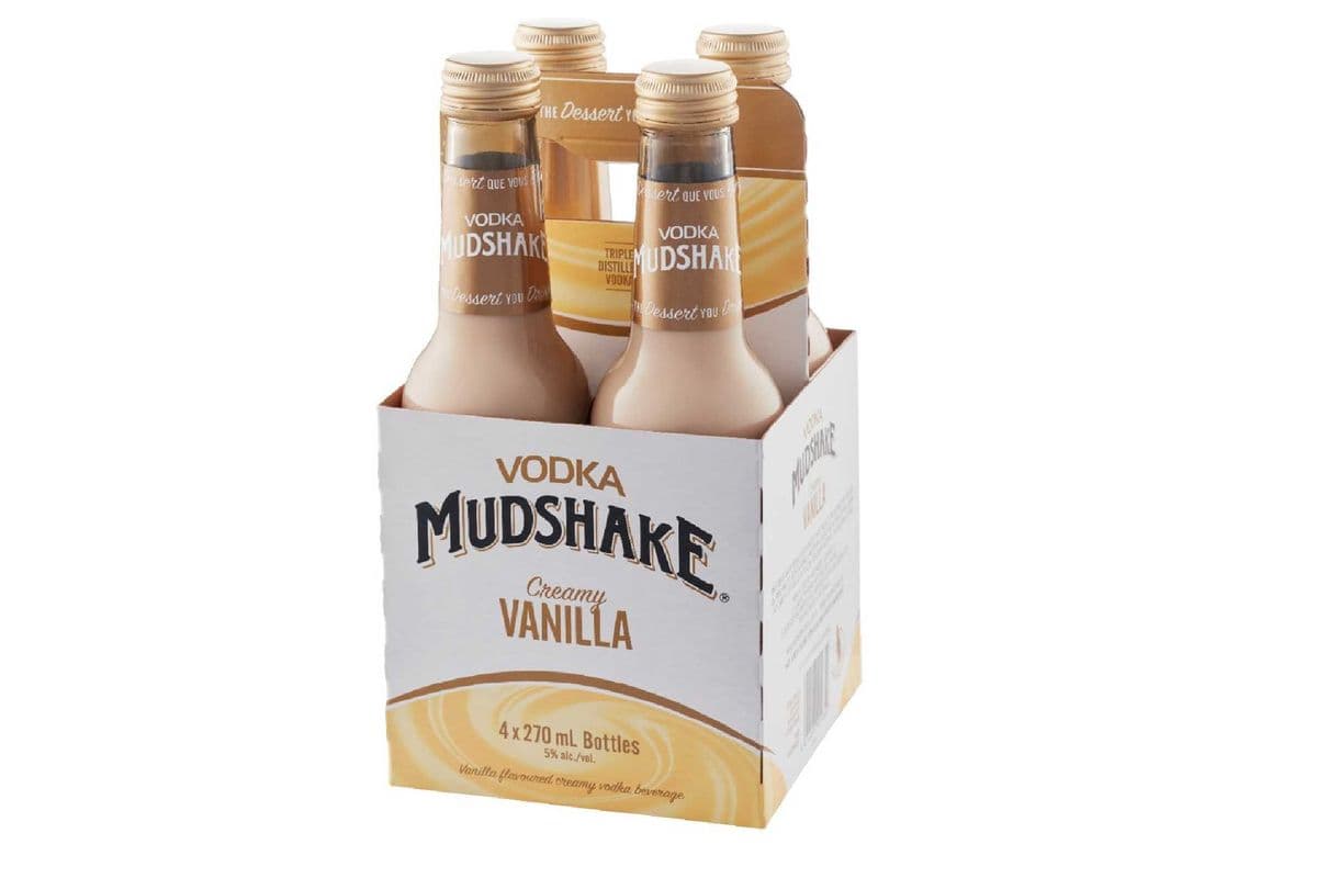 Vodka Mudshake Creamy Vanilla 4 Pack (4 x 270 ML)