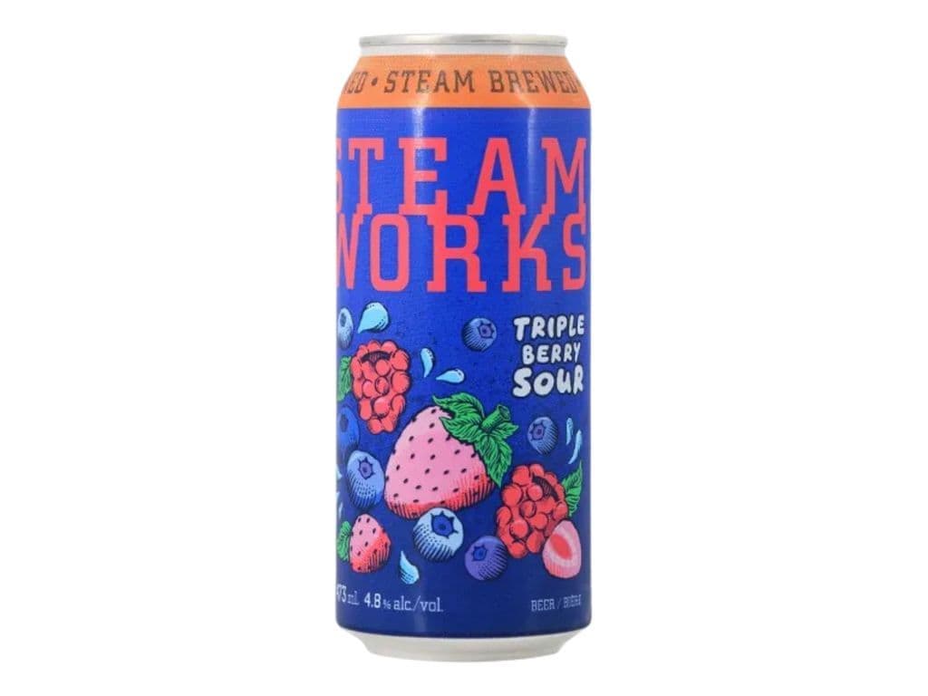 Steamworks - Triple Berry Sour 473ml
