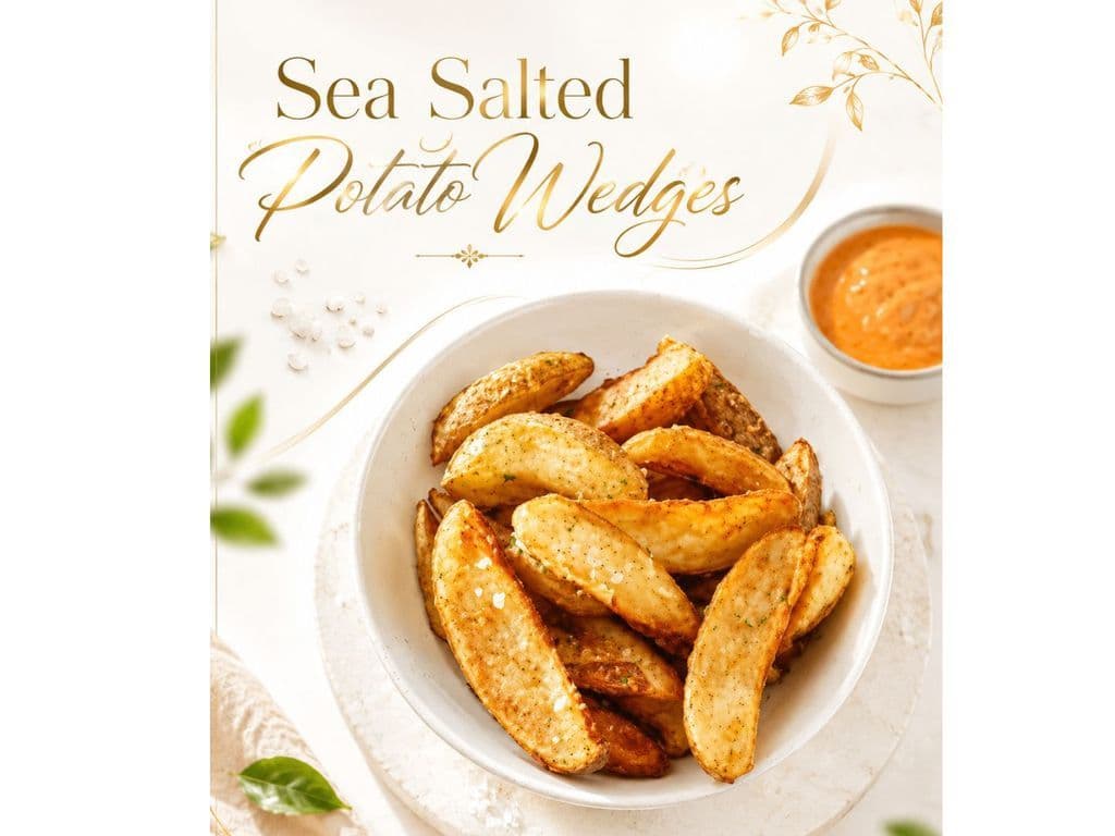 Sea Salted Potato Wedges