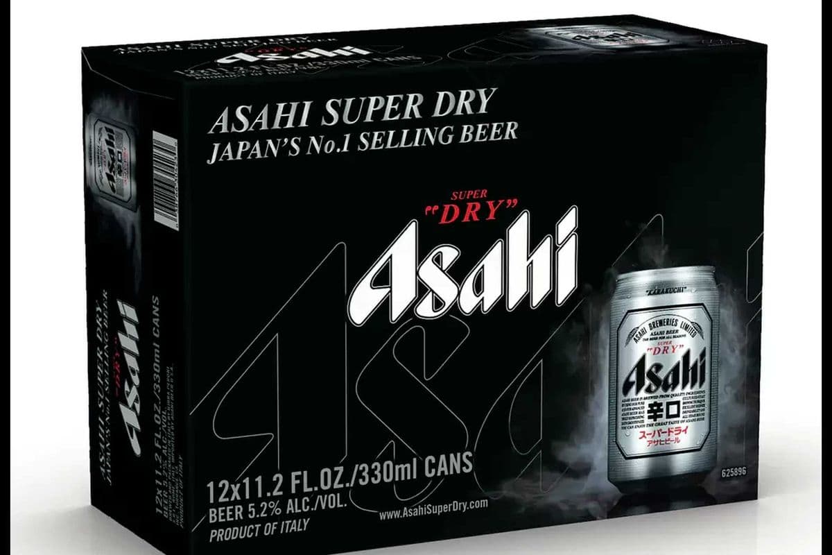 ASAHI SUPER DRY (12 x 355 ML)