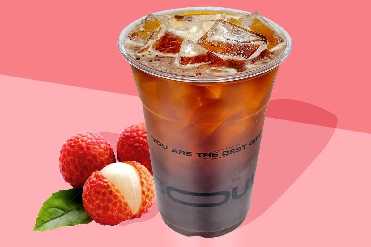 NEW-Lychee Americano
