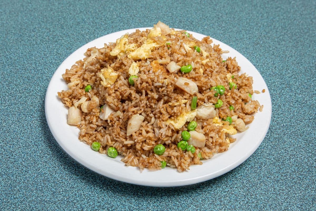 55a. Medium Size Chicken Fried Rice