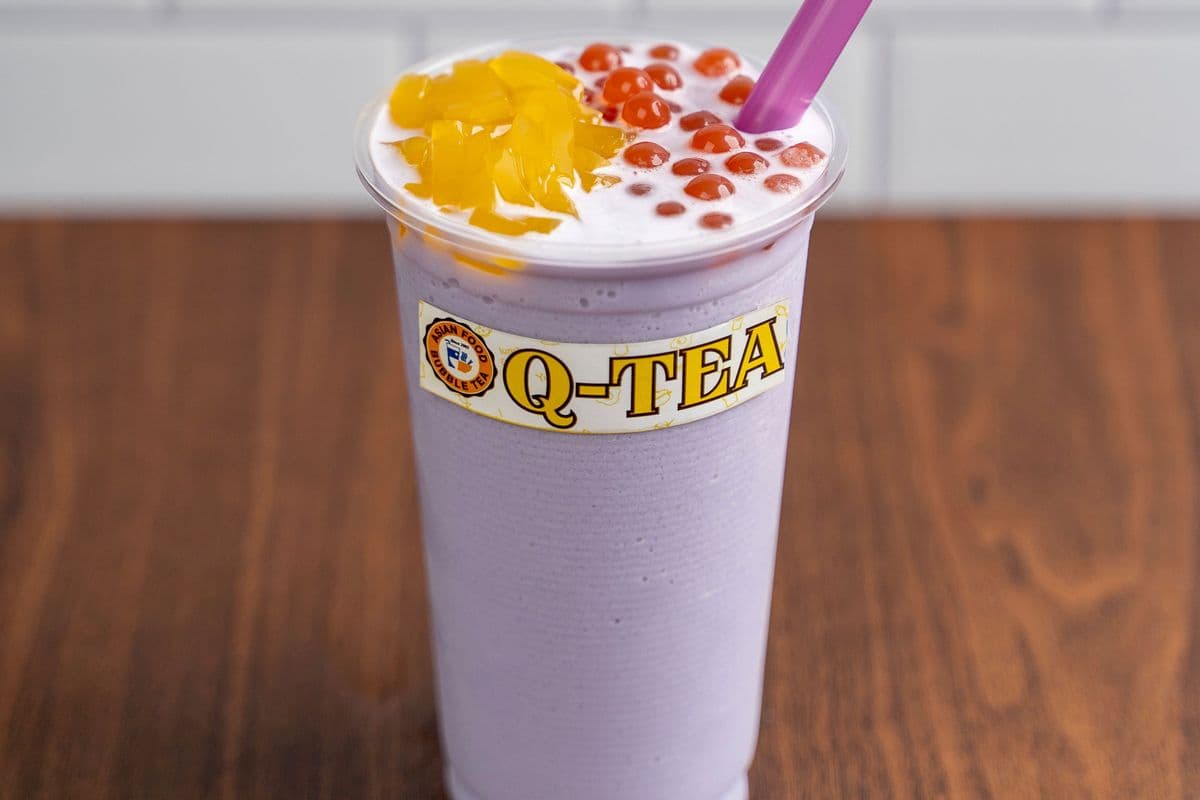 1001. Flavoured Milk Tea (Liquid Drink with tea and milk)