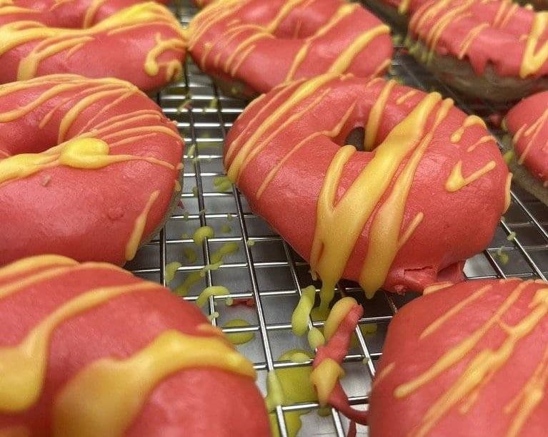 Lemon Raspberry Donut (V)(GF)