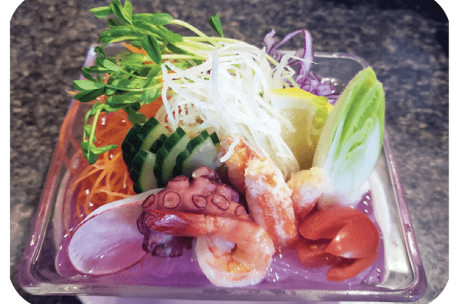 Seafood Sunomono