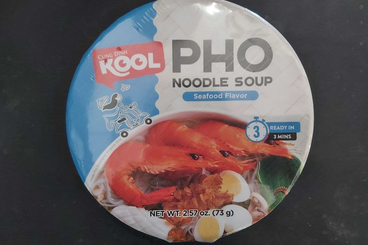 CUNG DINH Kool PHO Bowl Soup Seafood Flavour 73g