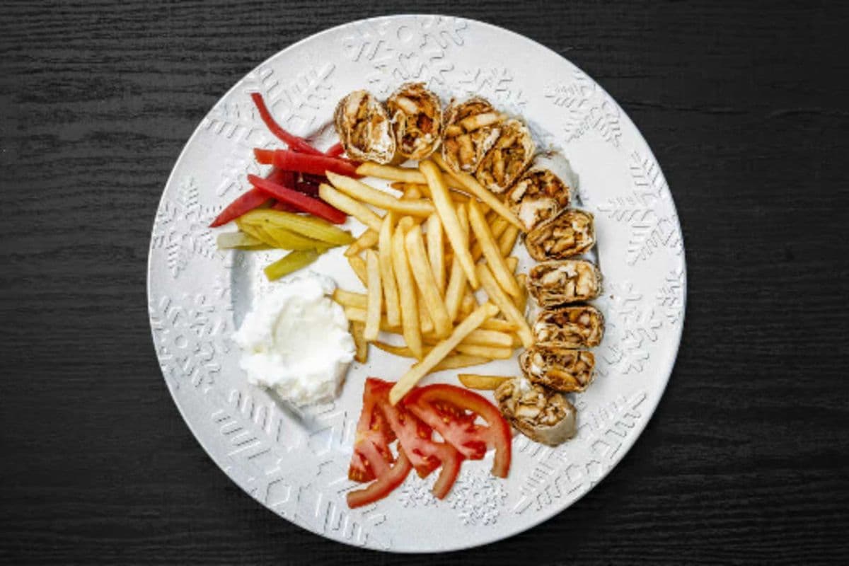Bite Size Shawarma Plate