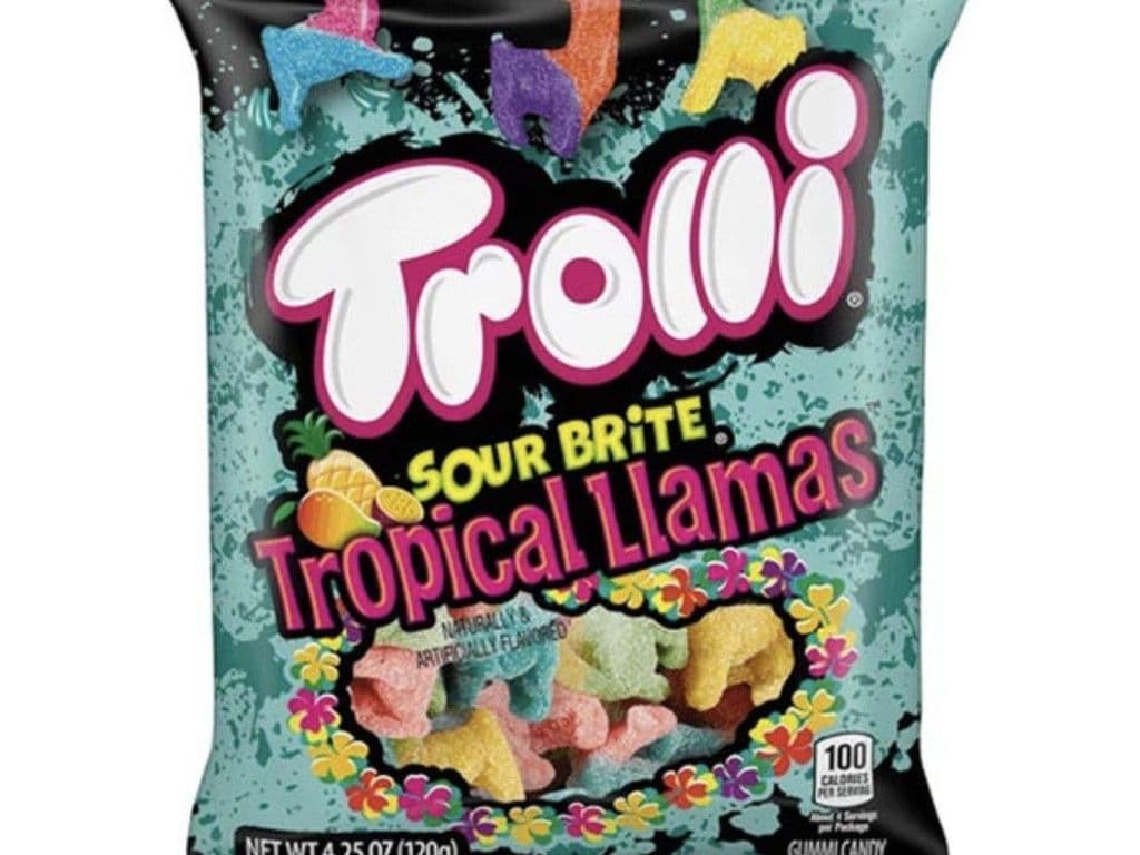 Trolli Candy - Sour Brite Tropical Llamas