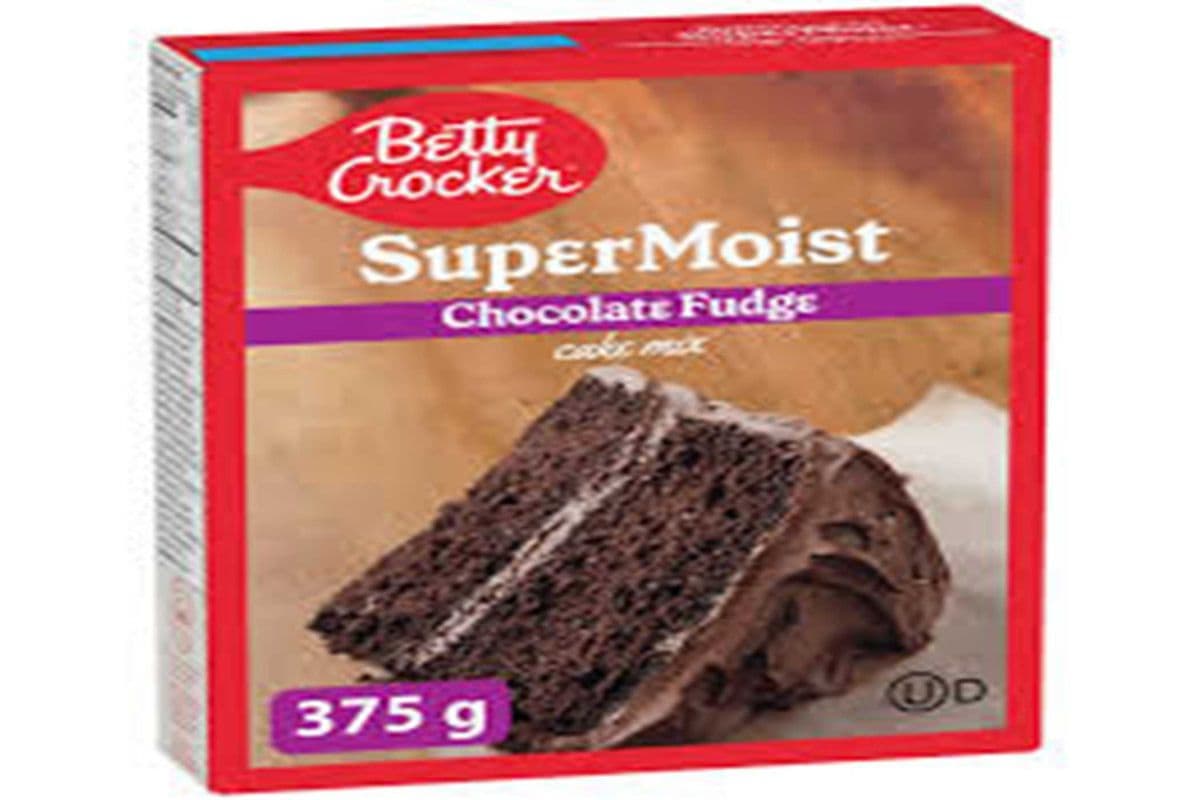 Betty crocker cake mix dark chocolate (375 g)