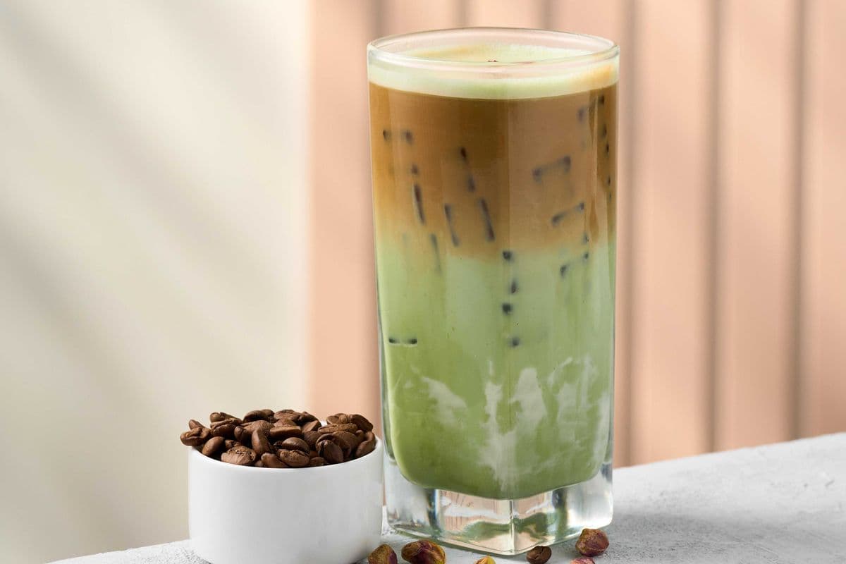 Pistachio Spanish Latte