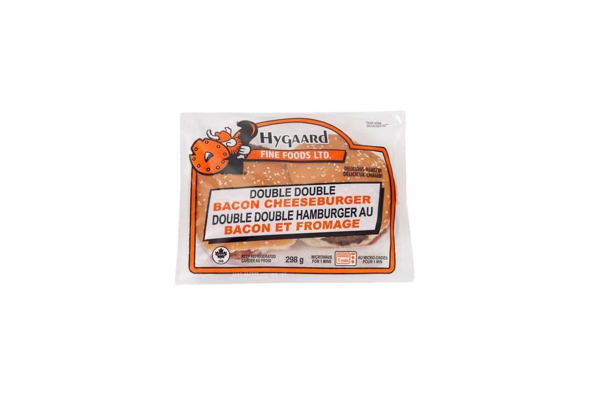 Hygaard - Double Double Bacon Cheese Burger 298g