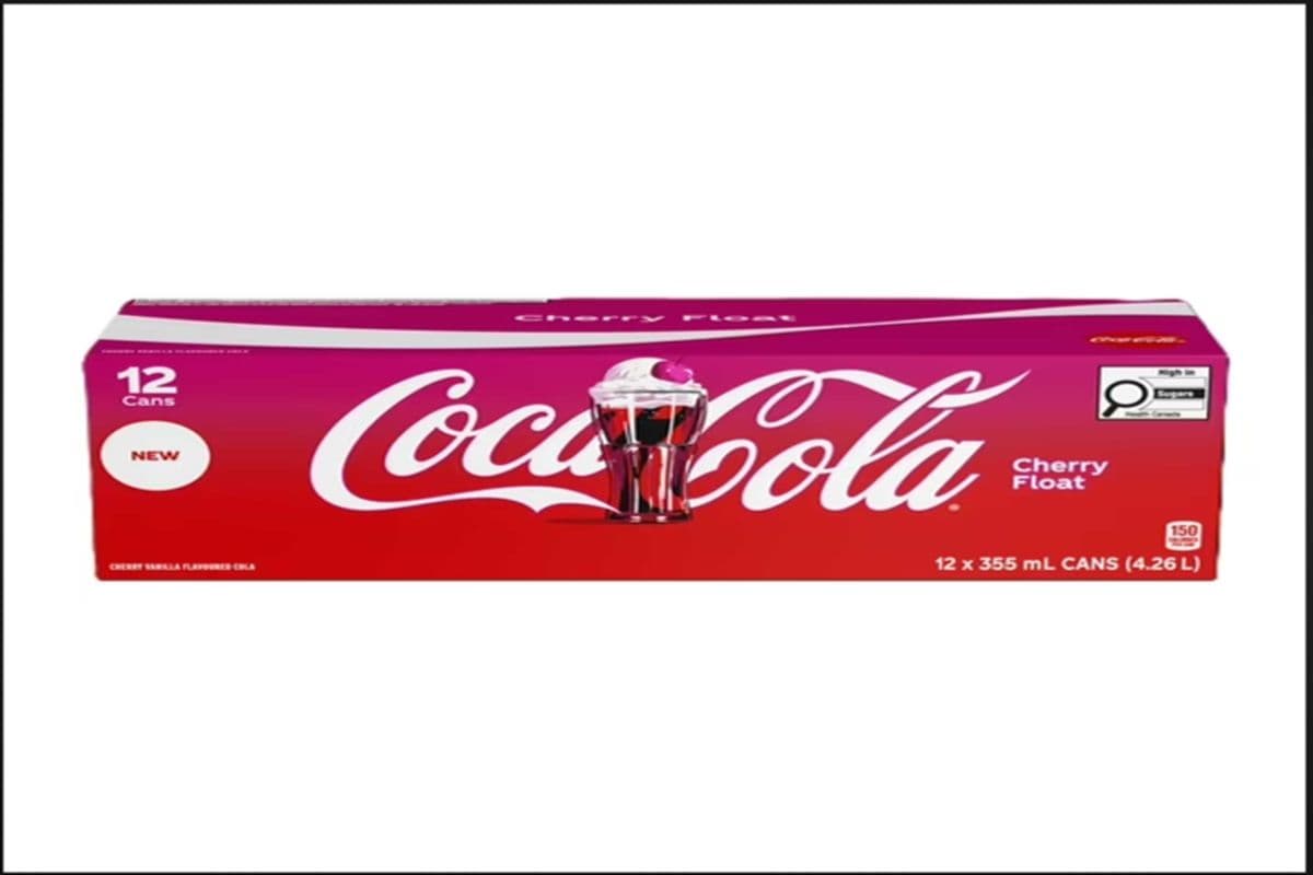 Coca cola cherry float
