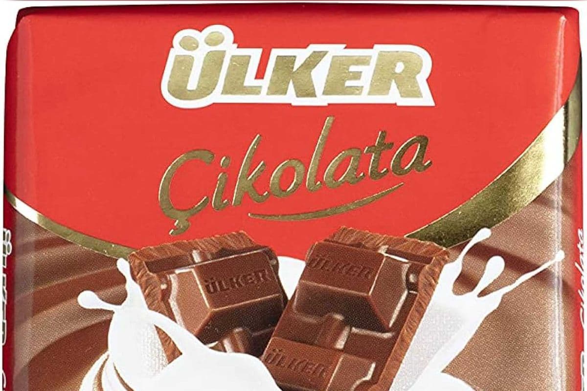 ULKER KARE SUTLU CIKOLATA MILK CHOCOLATE TABLET 60g