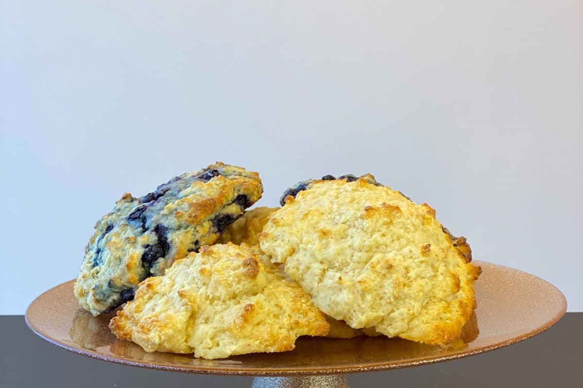 Lemon Cranberry Scone